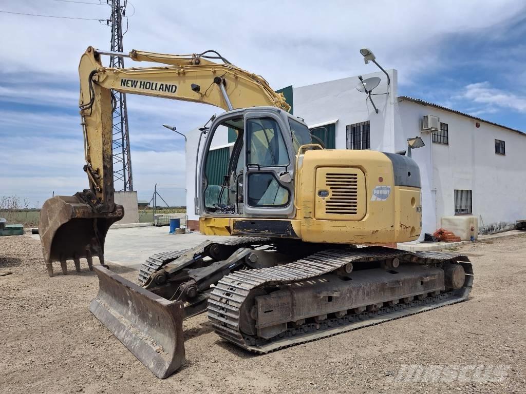 New Holland E 235 SR Vikšriniai ekskavatoriai