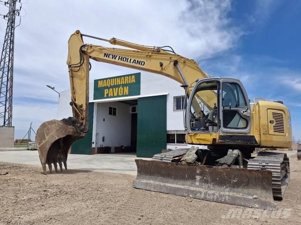 New Holland E 235 SR Vikšriniai ekskavatoriai