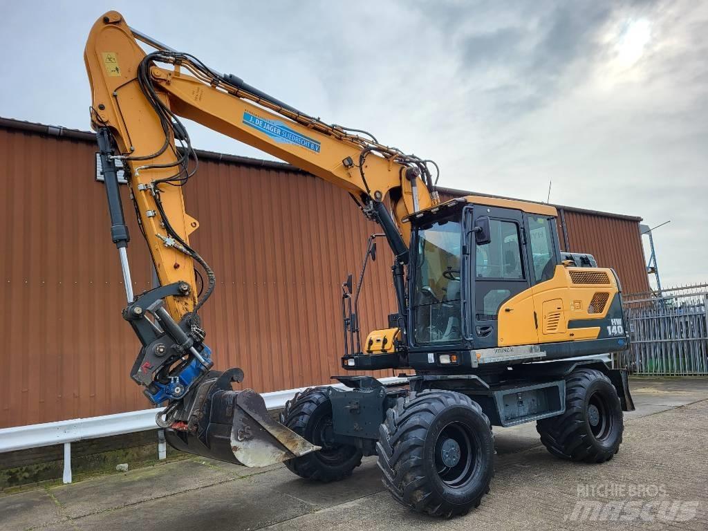 Hyundai HW 140 Neapdoroto reljefo kranai