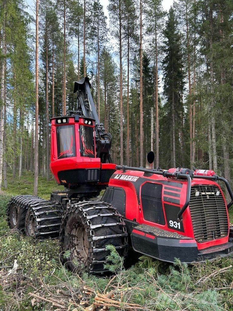 Komatsu 931 Miško technika (Harvesteriai)