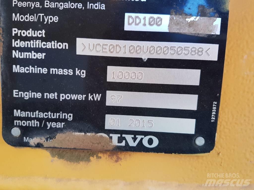 Volvo DD100 Porinių būgnų volai