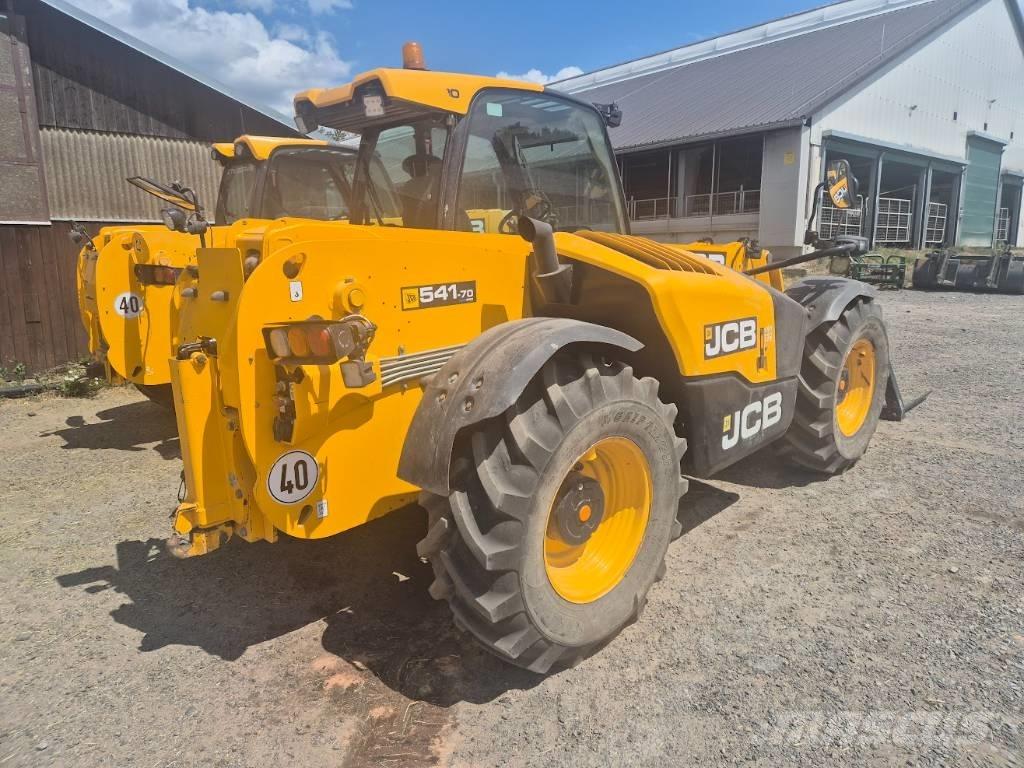 JCB 541-70 AGRI Pro Teleskopiniai krautuvai žemės ūkiui