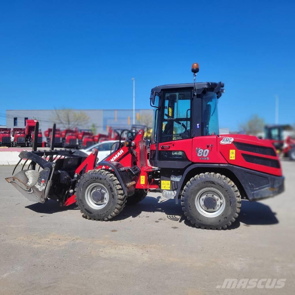 Yanmar V 80 Naudoti ratiniai krautuvai