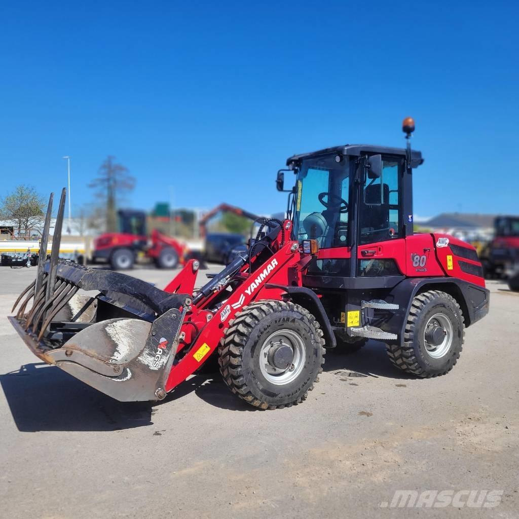 Yanmar V 80 Naudoti ratiniai krautuvai