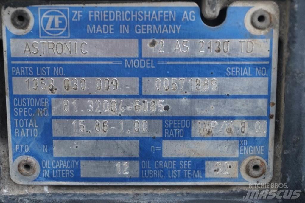 ZF 12AS2130DD TGX Pavarų dėžės