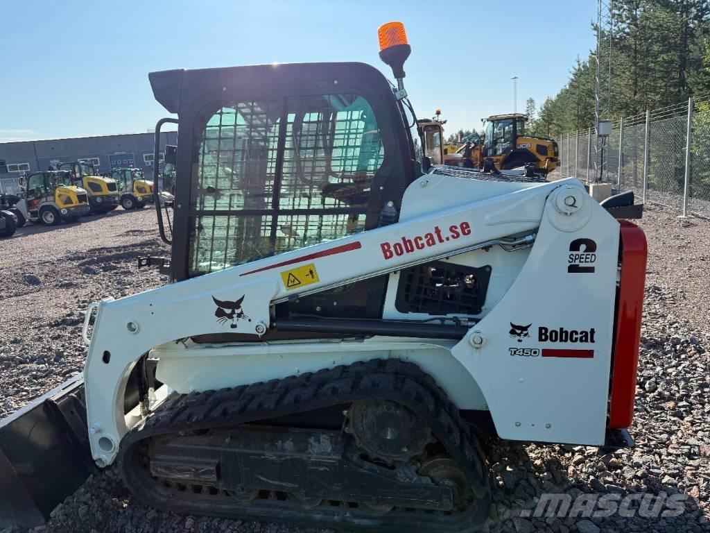 Bobcat T 450 Krautuvai su šoniniu pasukimu
