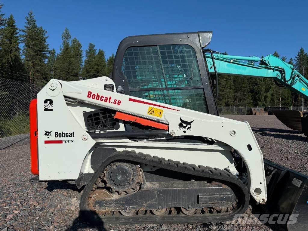 Bobcat T 450 Krautuvai su šoniniu pasukimu