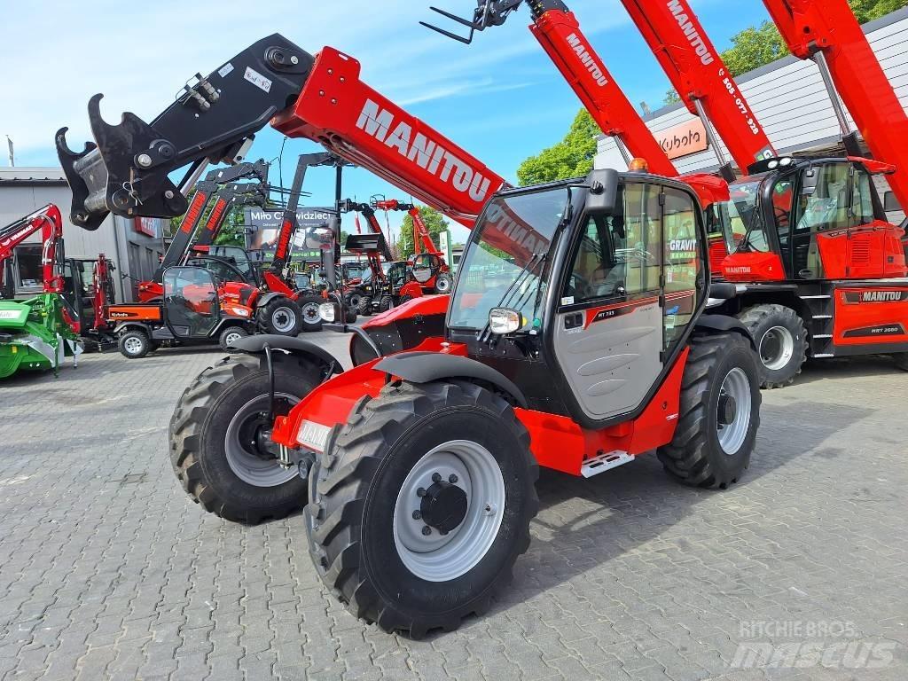 Manitou MT 733 Teleskopiniai krautuvai