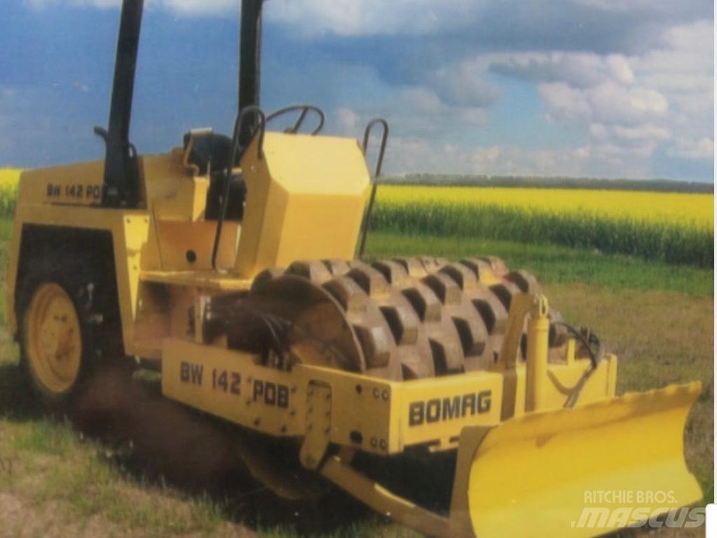 Bomag BW 142 P D B Vieno būgno volai