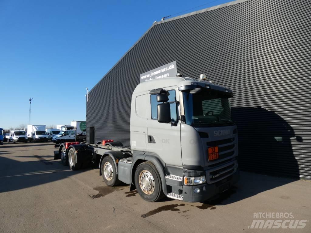 Scania G 450 Važiuoklė su kabina