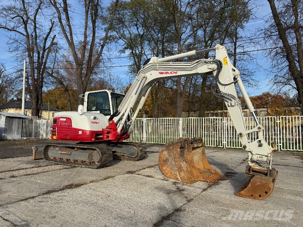 Takeuchi TB 290 Vidutinės galios ekskavatoriai 7-12 t