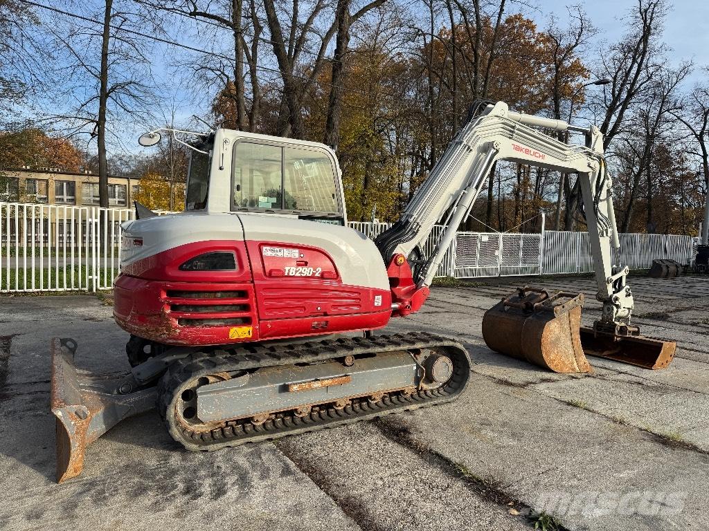 Takeuchi TB 290 Vidutinės galios ekskavatoriai 7-12 t