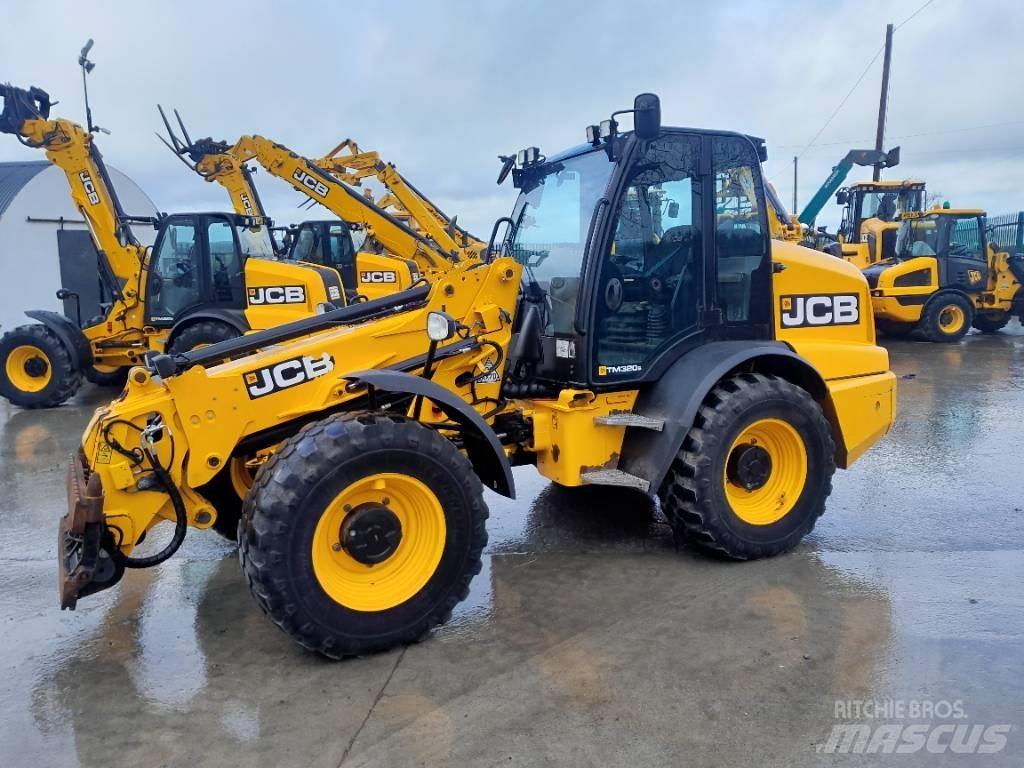 JCB TM 320 S Teleskopiniai krautuvai žemės ūkiui