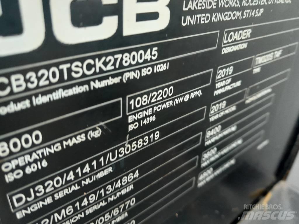 JCB TM 320 S Teleskopiniai krautuvai žemės ūkiui