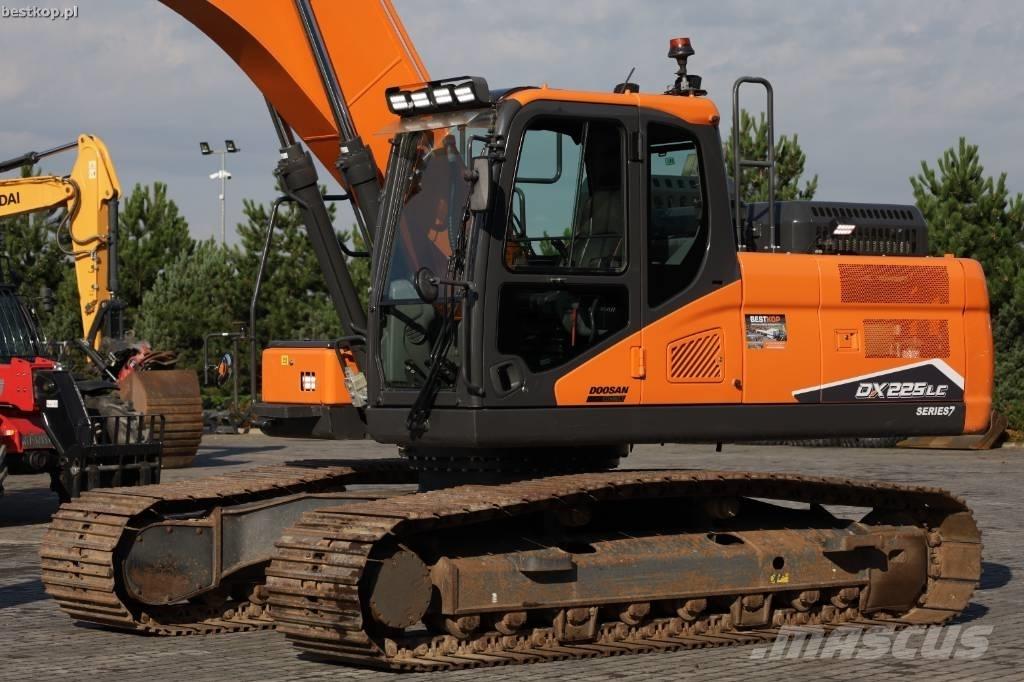 Doosan DX 225 LC-7 Vikšriniai ekskavatoriai