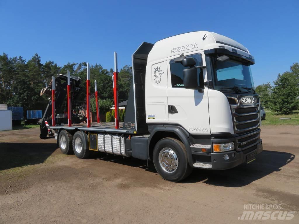Scania G 450 Miškovežių vilkikai