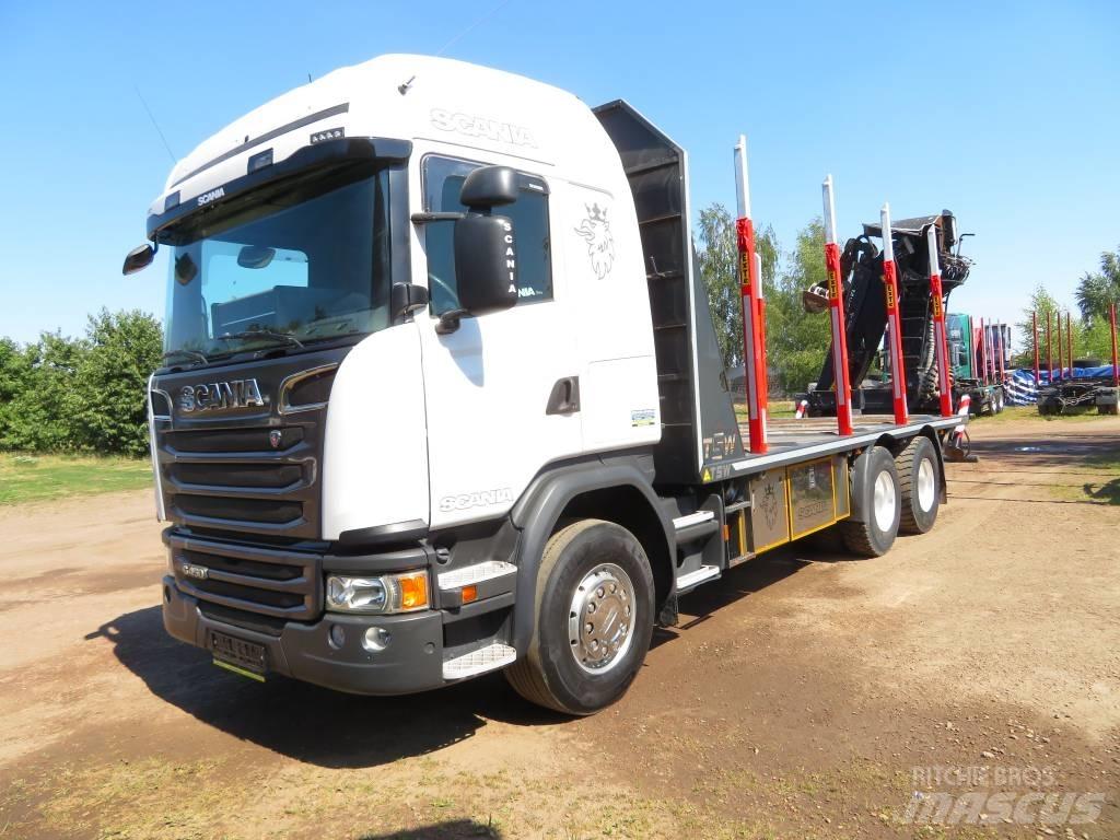 Scania G 450 Miškovežių vilkikai