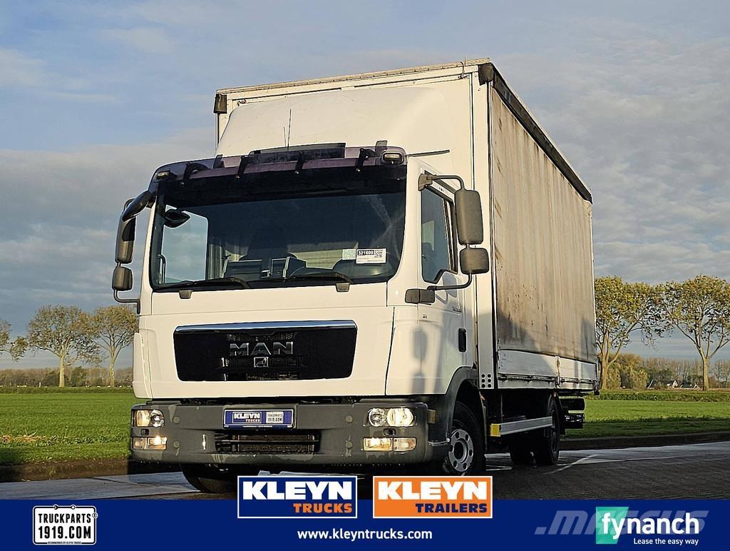 MAN 8.180 TGL Priekabos su tentu