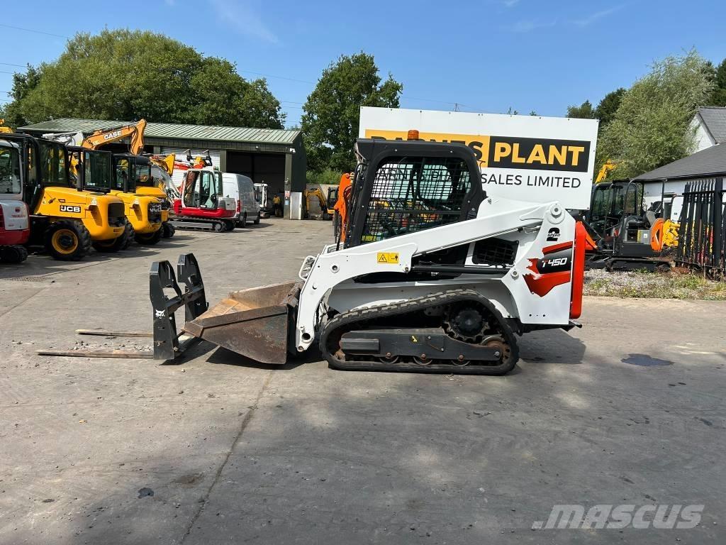 Bobcat T 450 Krautuvai su šoniniu pasukimu