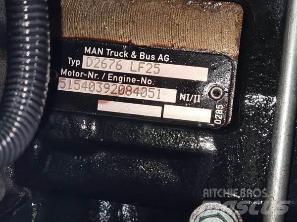 MAN D2676 LF25 Varikliai