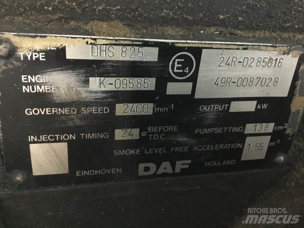 DAF DHS825 USED Varikliai