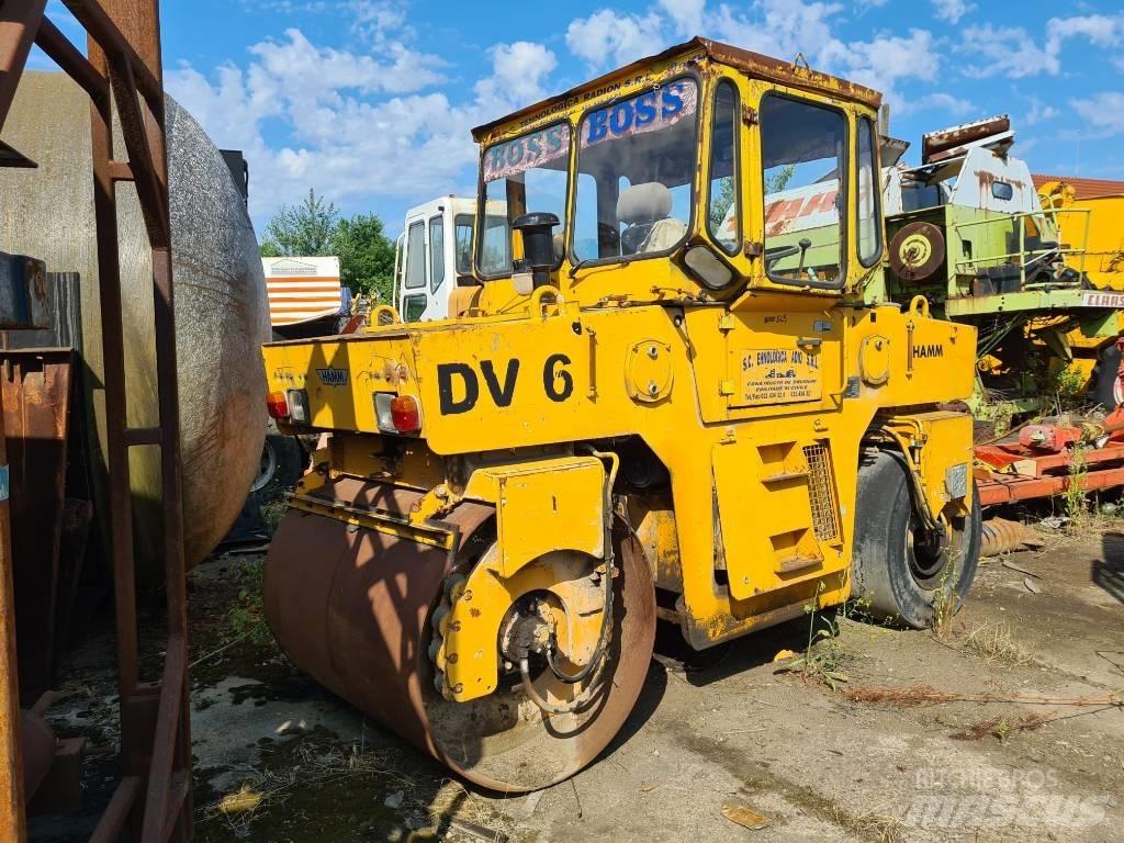 Hamm DV6K Porinių būgnų volai