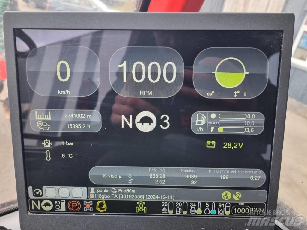 Komatsu 901 Miško technika (Harvesteriai)