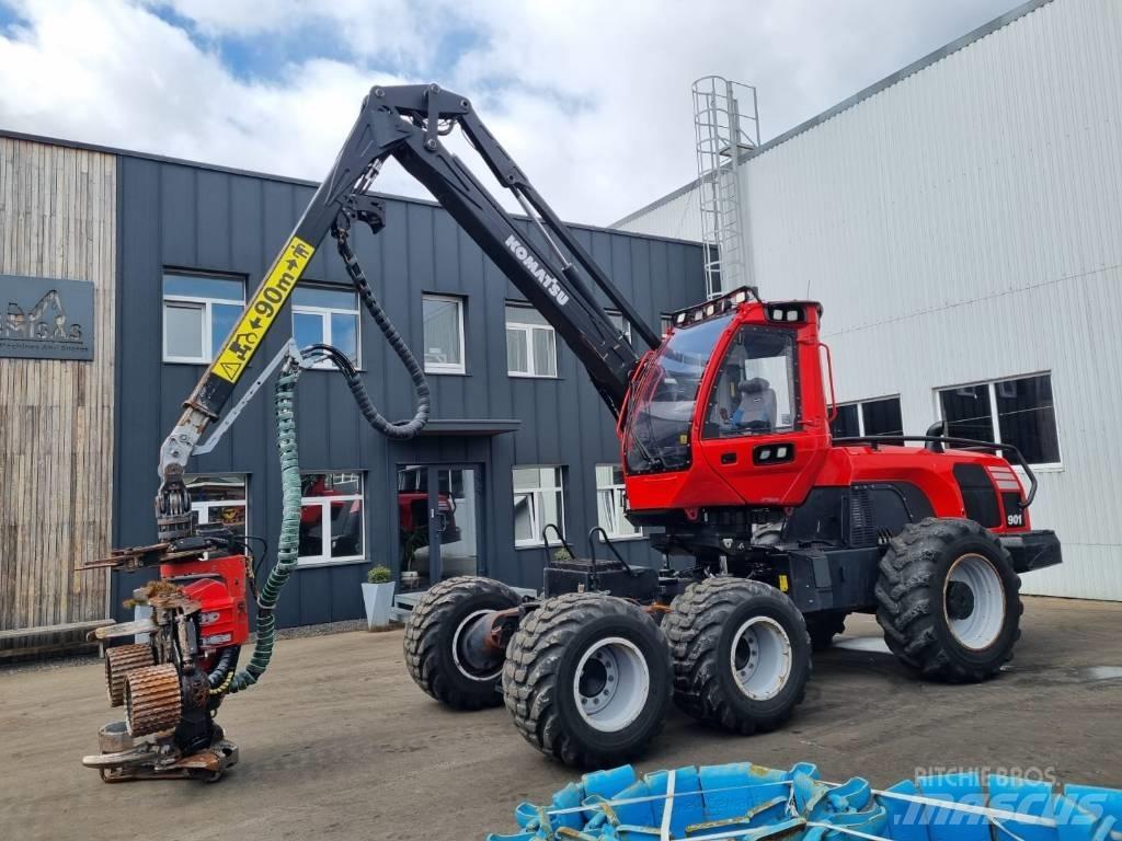 Komatsu 901 Miško technika (Harvesteriai)