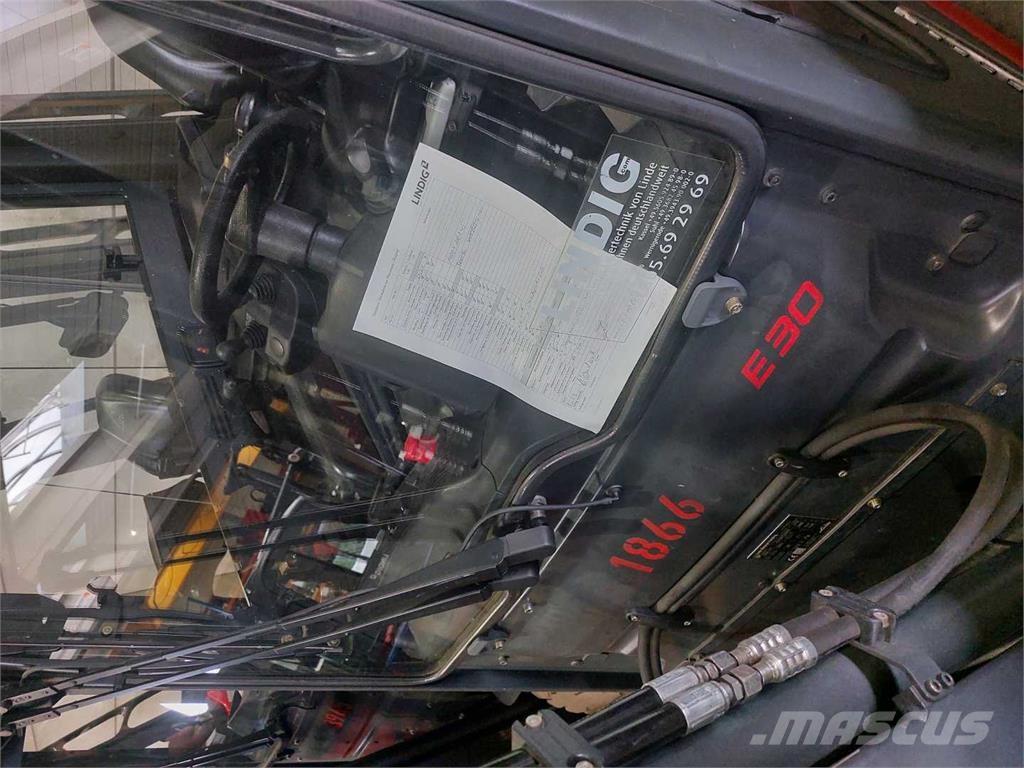 Linde E30L Elektriniai šakiniai krautuvai