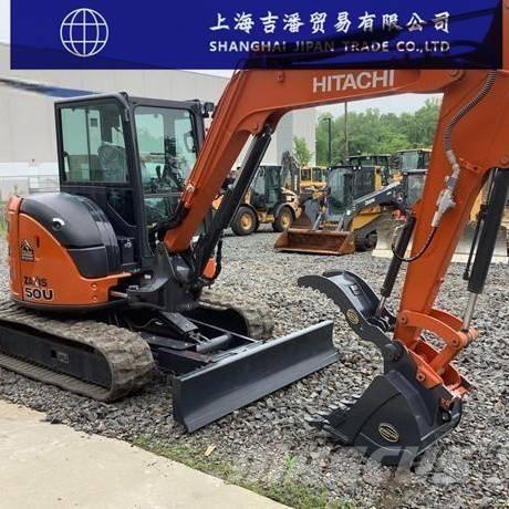 Hitachi ZX 50 Mini ekskavatoriai < 7 t