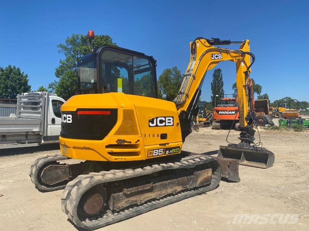 JCB 85 Z-1 Vikšriniai ekskavatoriai