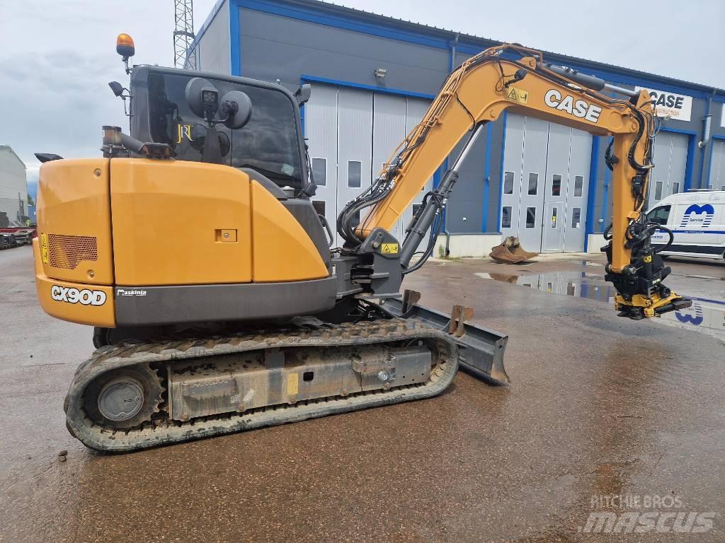 CASE CX 90 D Vidutinės galios ekskavatoriai 7-12 t