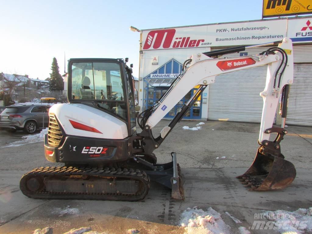 Bobcat E 50 Mini ekskavatoriai < 7 t