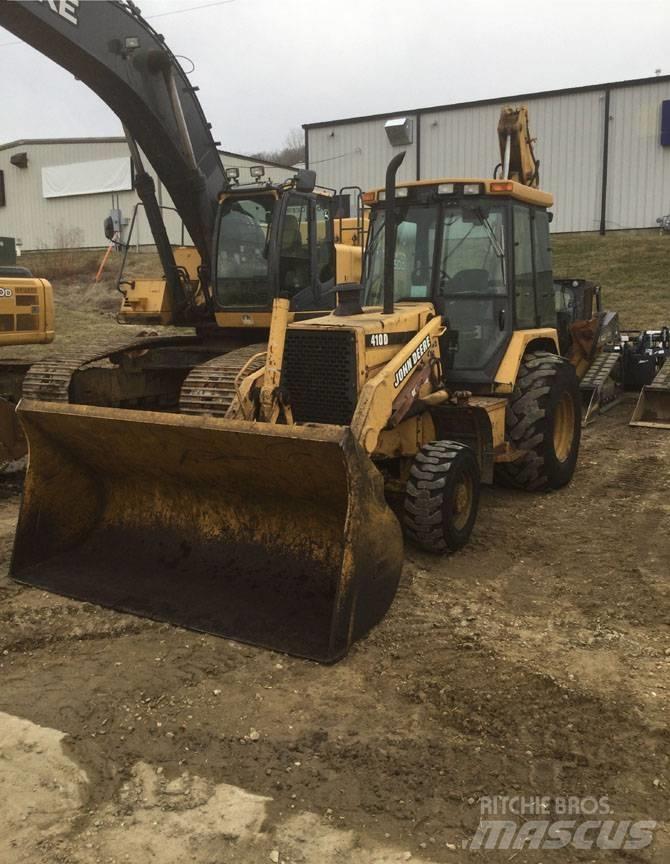 John Deere 410 D Ekskavatoriniai krautuvai