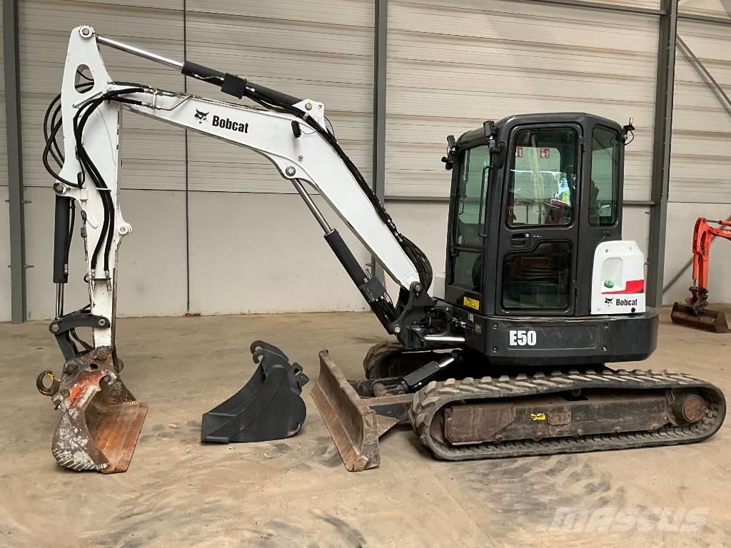 Bobcat E 50 EM Mini ekskavatoriai < 7 t
