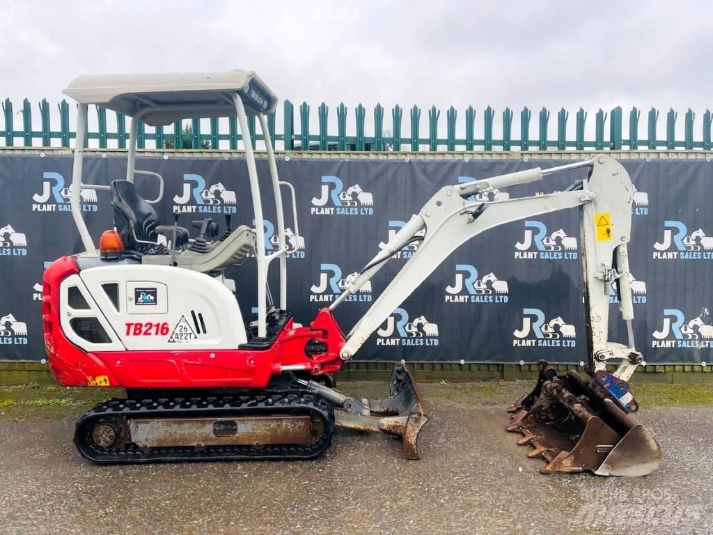 Takeuchi TB 216 Mini ekskavatoriai < 7 t