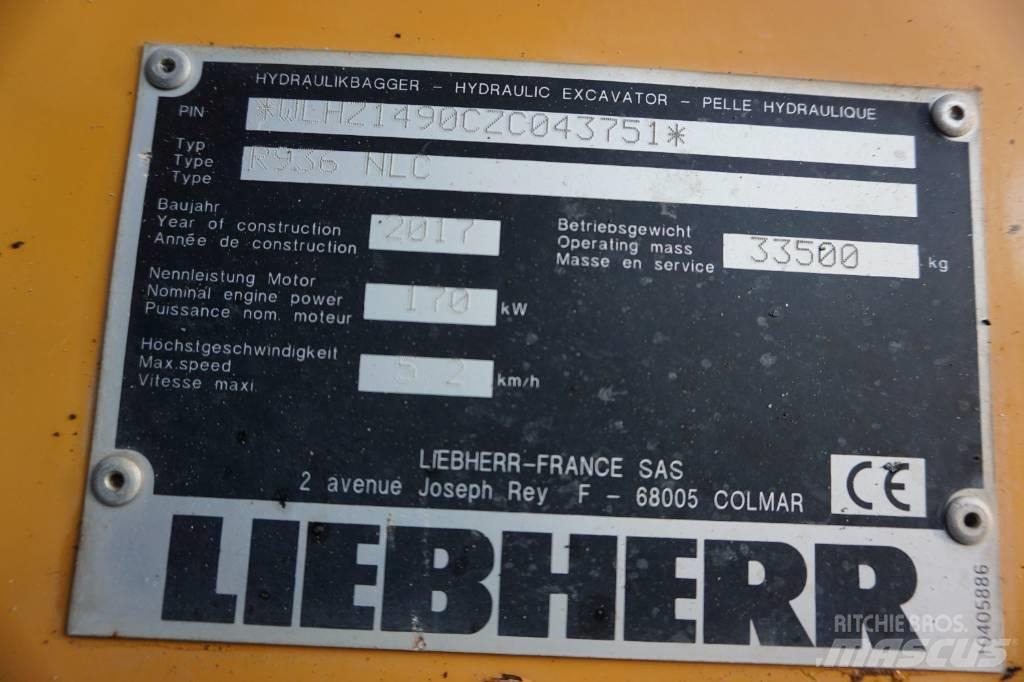 Liebherr R 936 N LC Vikšriniai ekskavatoriai