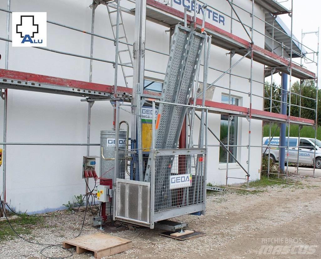 Geda 300 Z Keltuvai, gervės ir medžiagų liftai