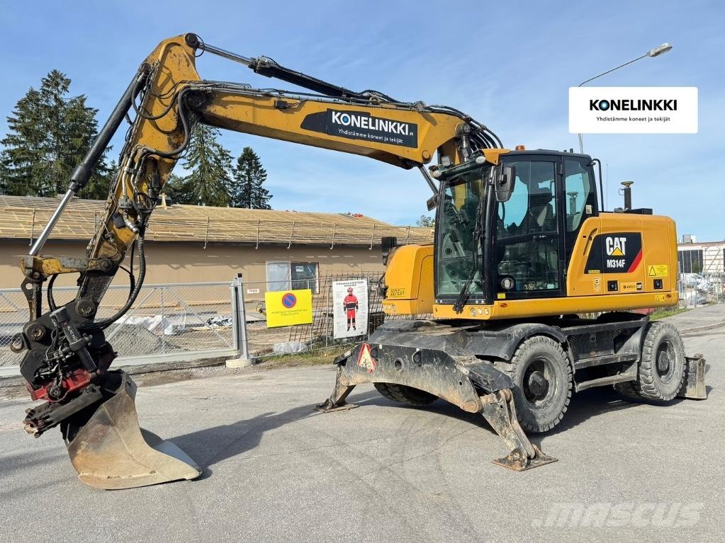 CAT 314 F Ratiniai ekskavatoriai