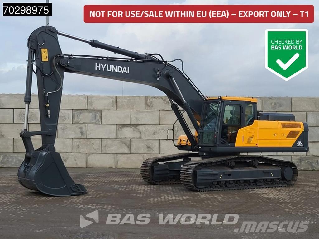 Hyundai HX360 L Vikšriniai ekskavatoriai