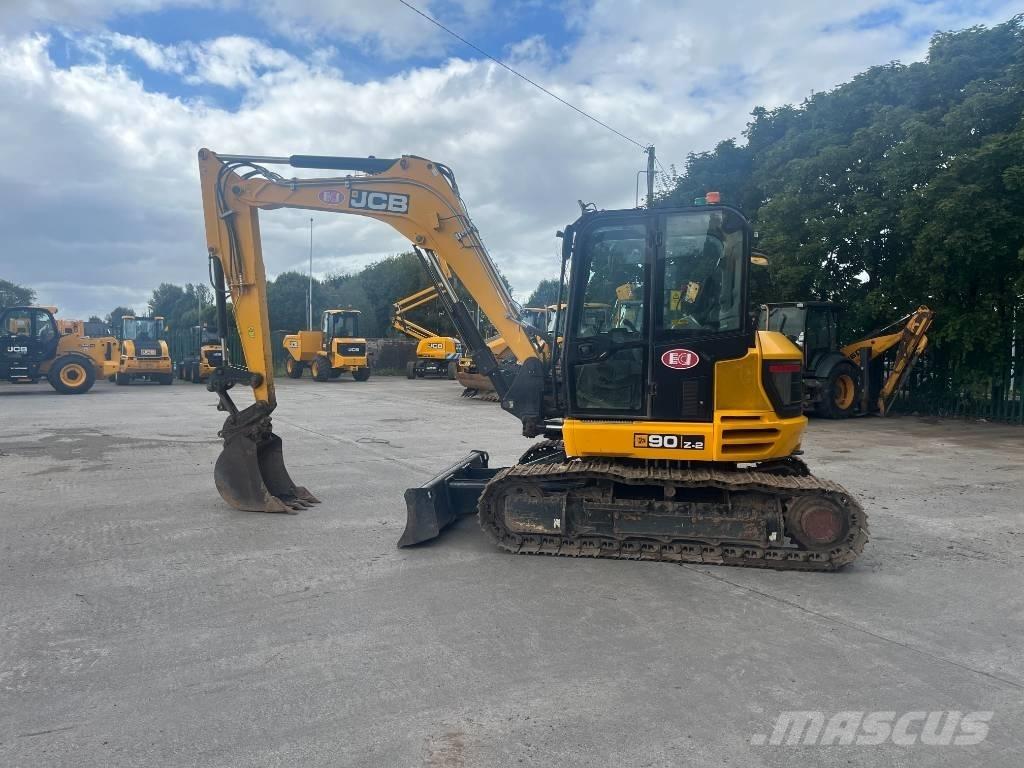 JCB 90z Vidutinės galios ekskavatoriai 7-12 t