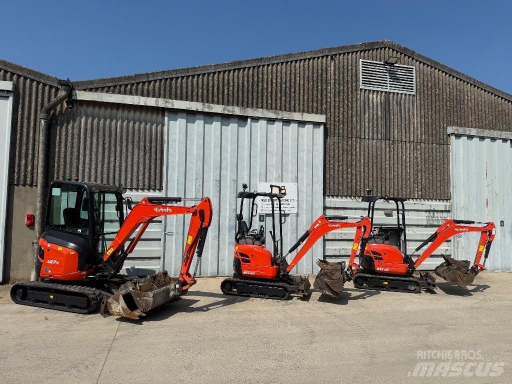 Kubota U 27 Mini ekskavatoriai < 7 t