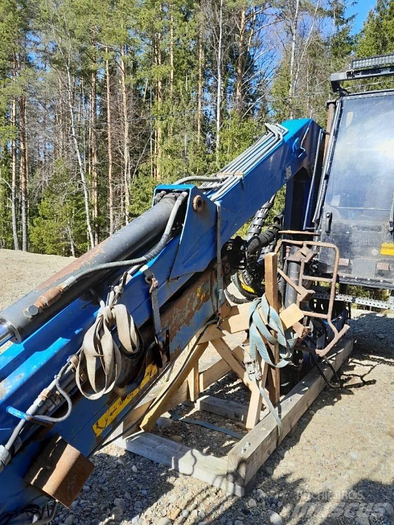 Hiab 1080 DT 101 Medienos kranai