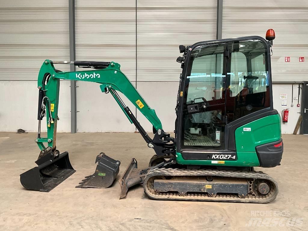Kubota KX 027-4 Mini ekskavatoriai < 7 t