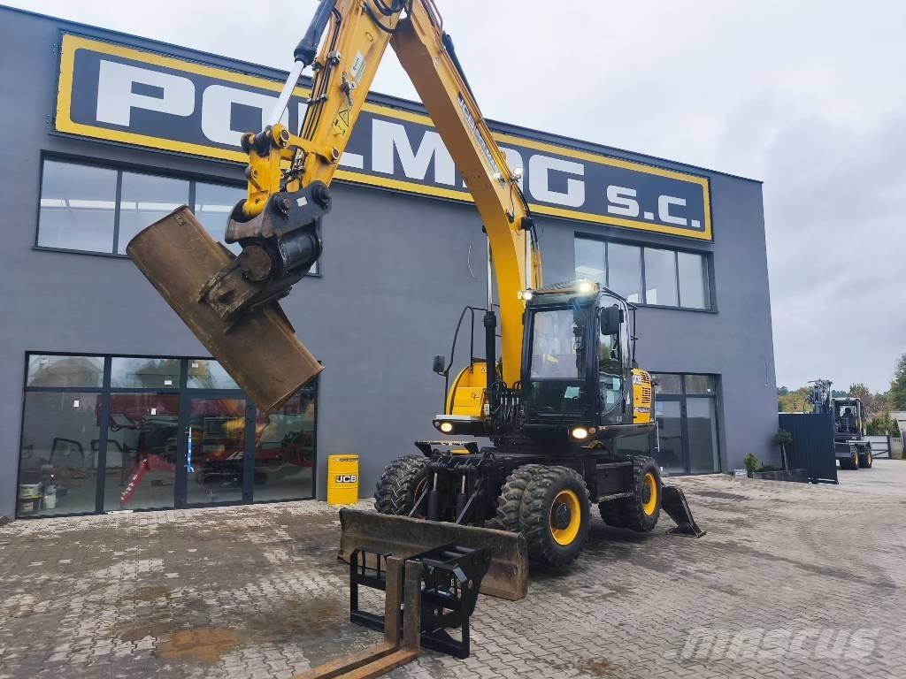 JCB JS 160 W Ratiniai ekskavatoriai