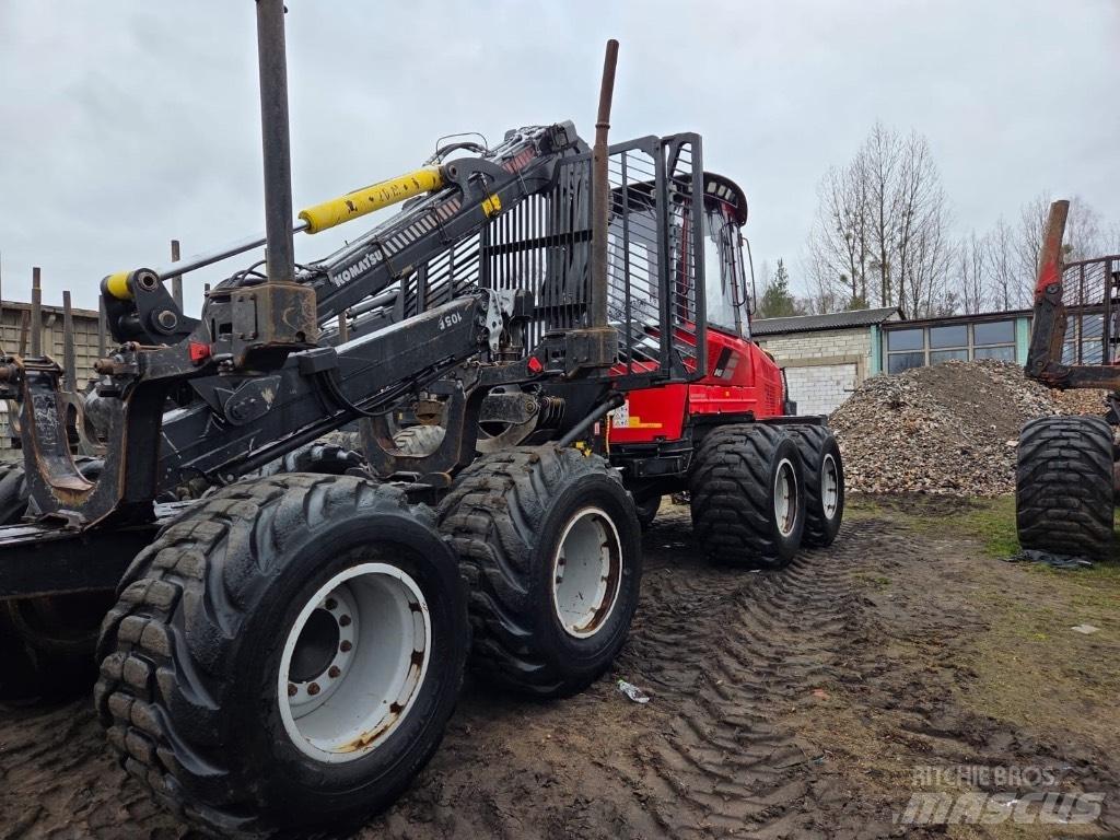 Komatsu 845 Naudoti miškovežiai (Forvarderiai)