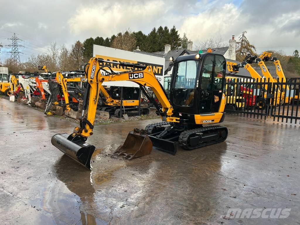 JCB 8026 CTS Mini ekskavatoriai < 7 t