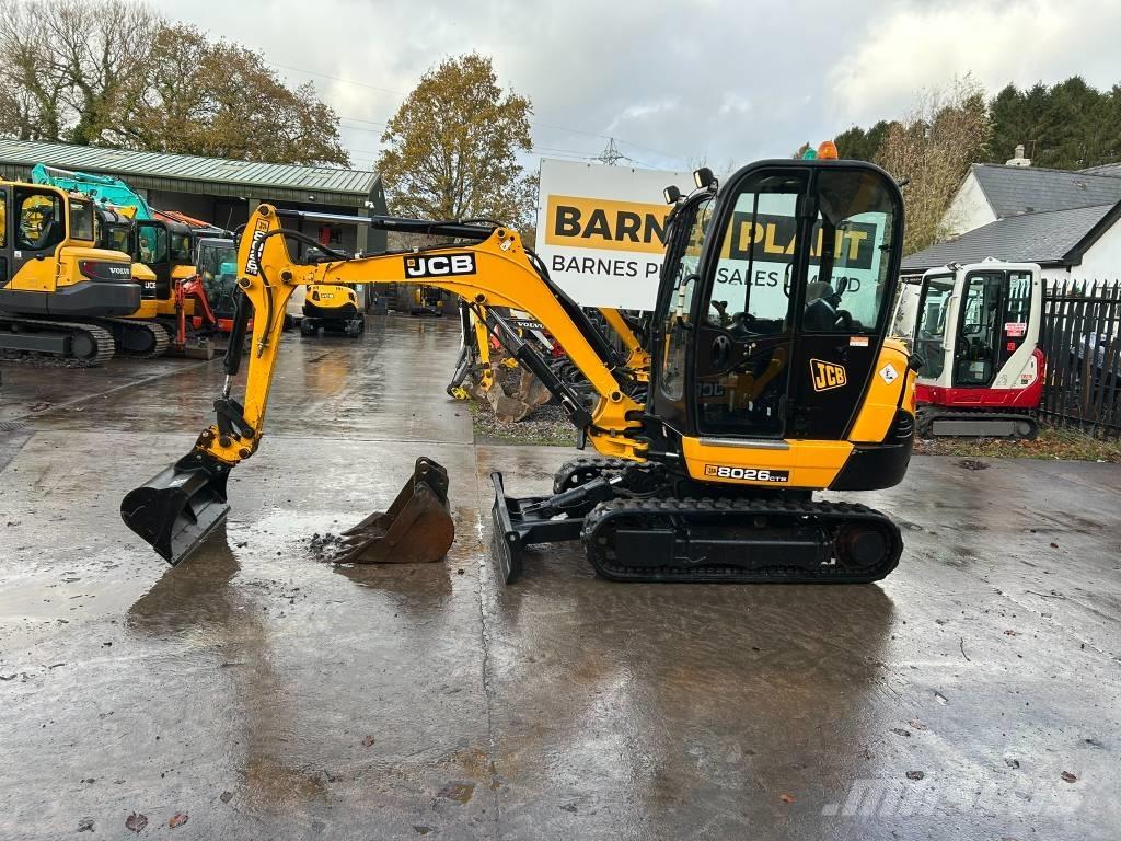 JCB 8026 CTS Mini ekskavatoriai < 7 t