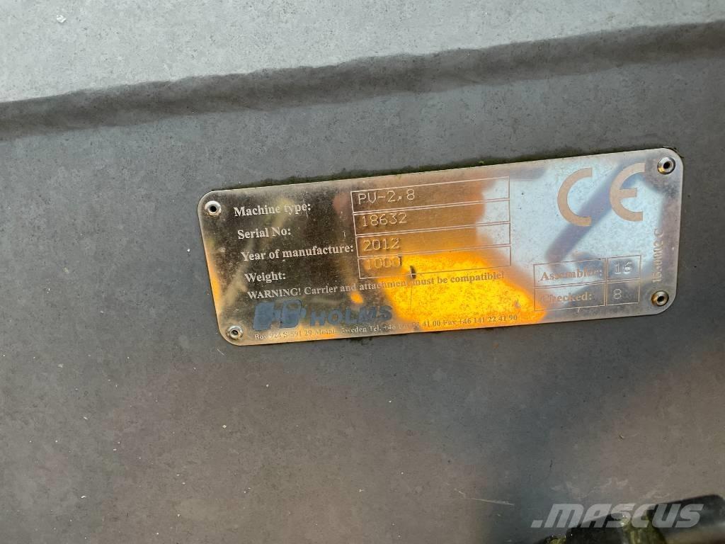 Holms Vikplog 2,8m. Sniego peiliai ir valytuvai