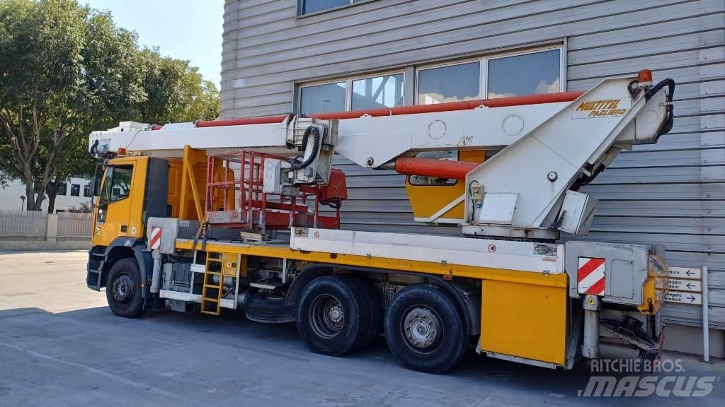 Pagliero J340TA Ant vilkikų montuojamos kėlimo platformos